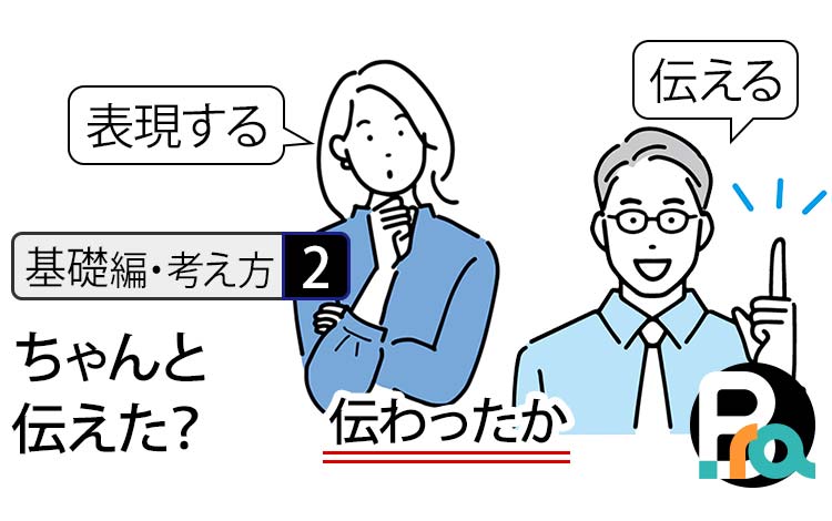 【基礎編・考え方2】表現する ⇒ 伝える ⇒ 伝わったか － この3つを混同すると、Webは必ず失敗します －