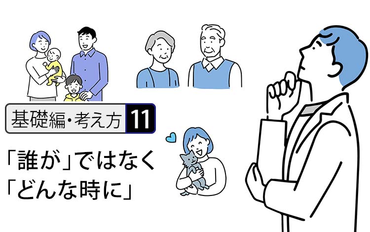 【基礎編・考え方11】「Webで探してる（検索）」のに“ペルソナ”って必要ですか？ ※経営者からとても多い質問です － 「誰が」ではなく「どんな時に」が正解